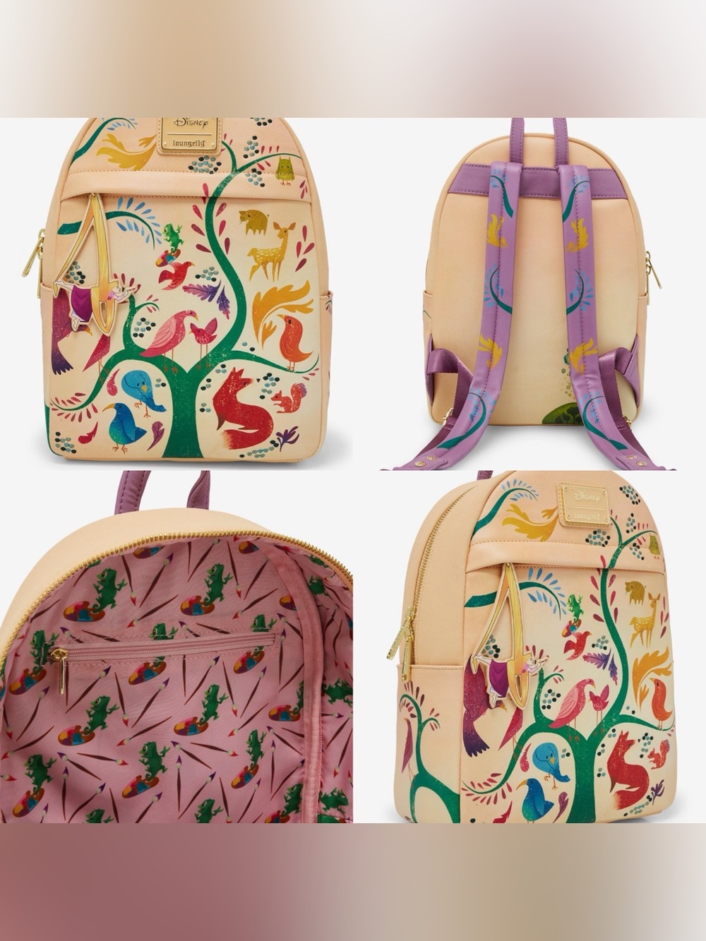NWOT Loungefly Disney Tangled Rapunzel
Art Mini Backpack - BoxLunch
Exclusive
